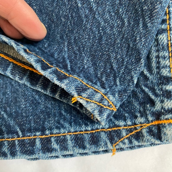 Nudie Jeans Gritty Jackson 100% Cotton Straight Leg Jeans Dark Space Men's 29X34 - Picture 16 of 16